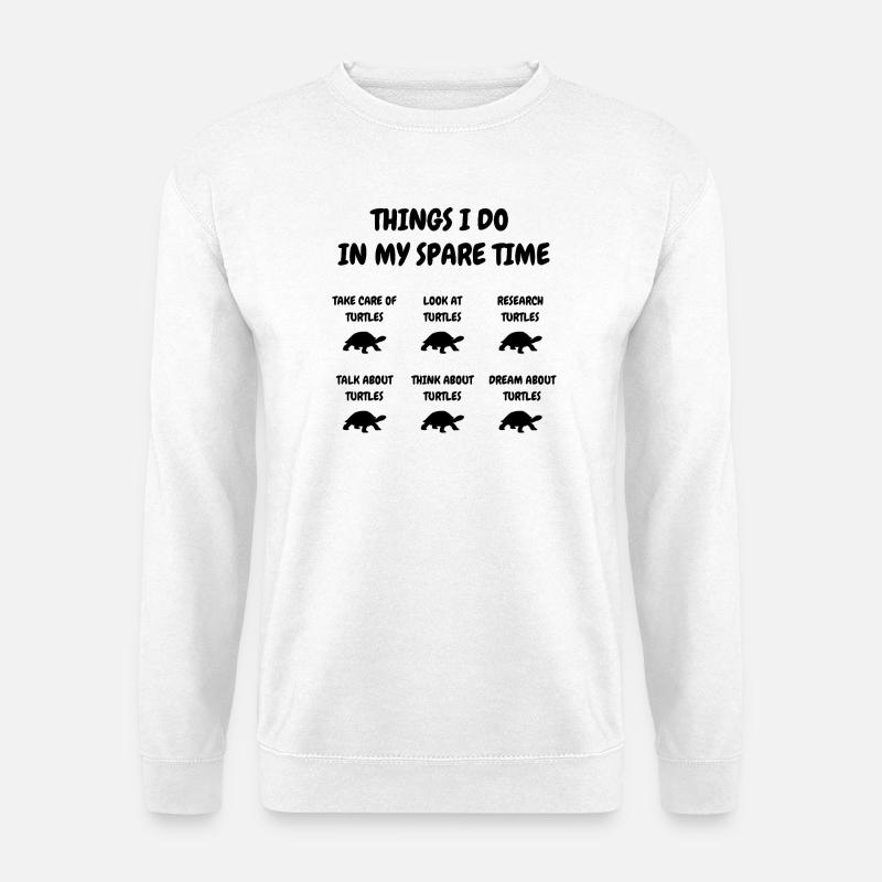 Obsessed with Turtles - Unisex Sweatshirt - white