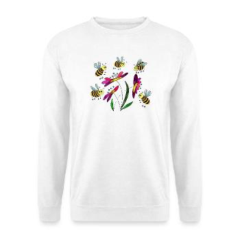 Insekten - Unisex Pullover - Weiß - Vorne