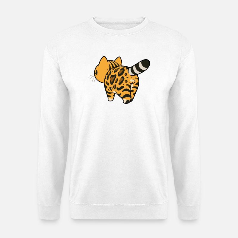 Leopard pattern converter - Unisex Sweatshirt - white