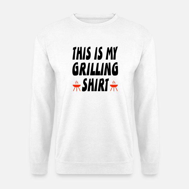 Griller - Sweat-shirt Unisexe - blanc