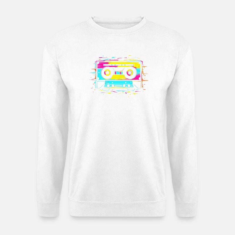 90s cassette - Unisex Sweatshirt - white