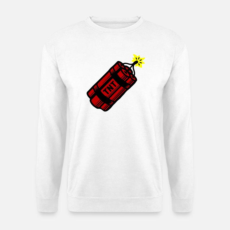 Dynamite Tnt - Sweat-shirt Unisexe - blanc