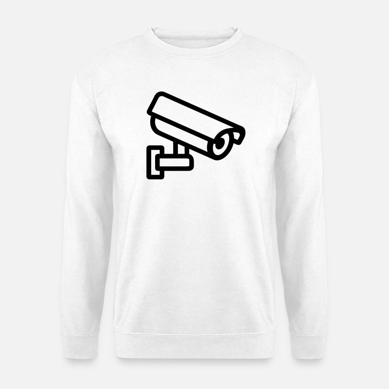 Kamera - Unisex Pullover - Weiß