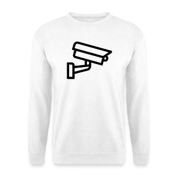 Kamera - Unisex Pullover - Weiß - Vorne