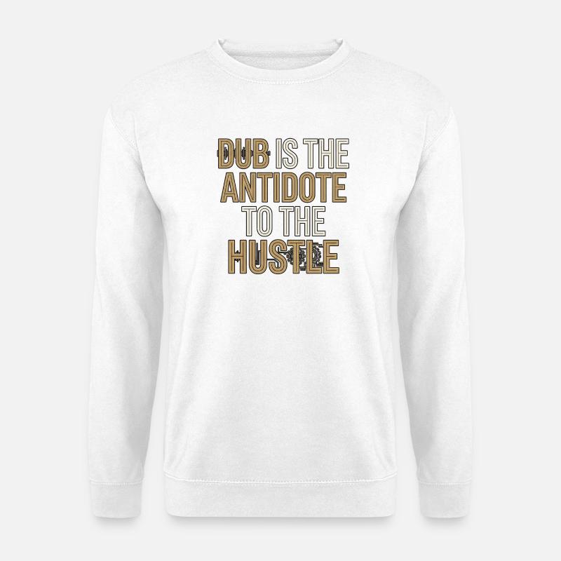 Dub Hustle - Unisex Sweatshirt - white