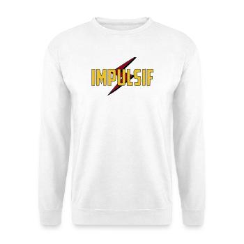Impulsif  - Sweat-shirt Unisexe - blanc - Devant