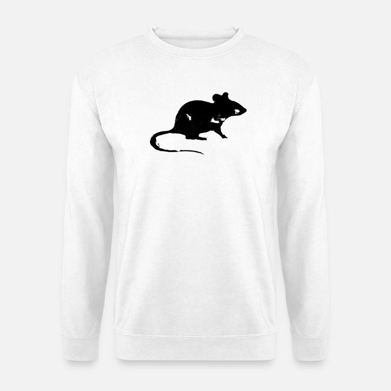 Rat - Unisex Sweatshirt - white