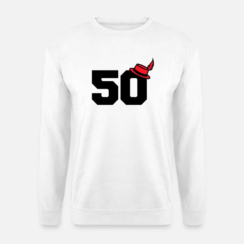 50 - Unisex Pullover - Weiß