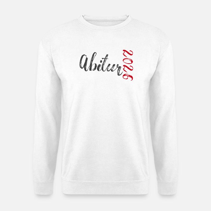 Abitur 2026 - Unisex Pullover - Weiß