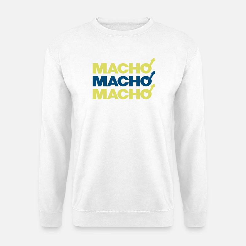 Macho - Unisex Pullover - Weiß