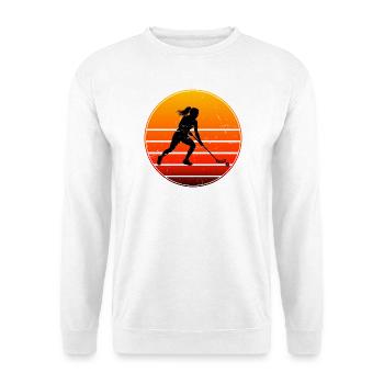 Geschenkidee für eine Ballsportlerin mit Salibandy - Unisex Pullover - Weiß - Vorne