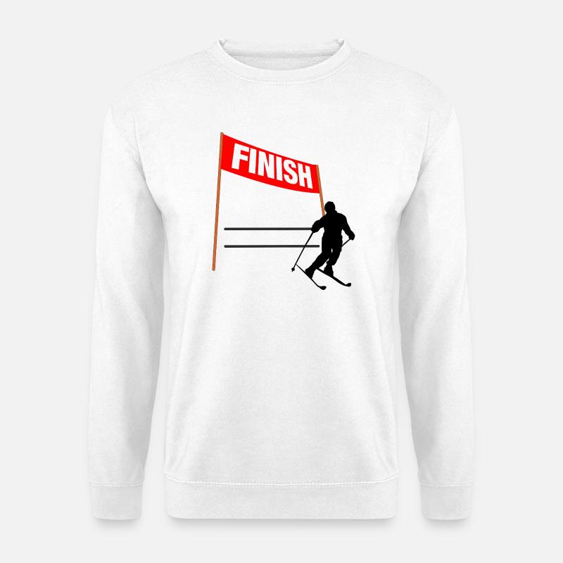 Ski-Finish Custom - Unisex Pullover - Weiß