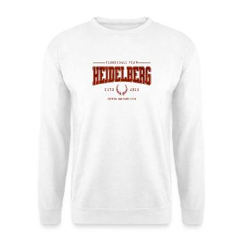 Flunkyball Professional Team Heidelberg Classic Shirt - Unisex Sweatshirt - white - Front