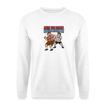 Zieht den Bayern die Lederhosen aus - Unisex Pullover - Weiß - Vorne