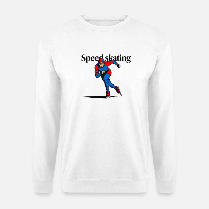 Eiskunstlauf - Unisex Pullover - Weiß