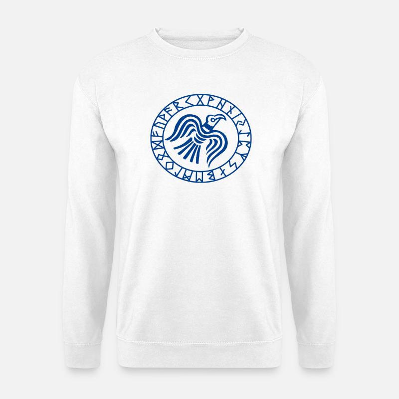 Wikinger Keltisches Symbol - Unisex Pullover - Weiß