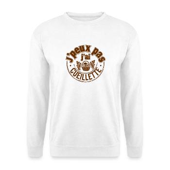 I can't I picked - Unisex Sweatshirt - white - Front