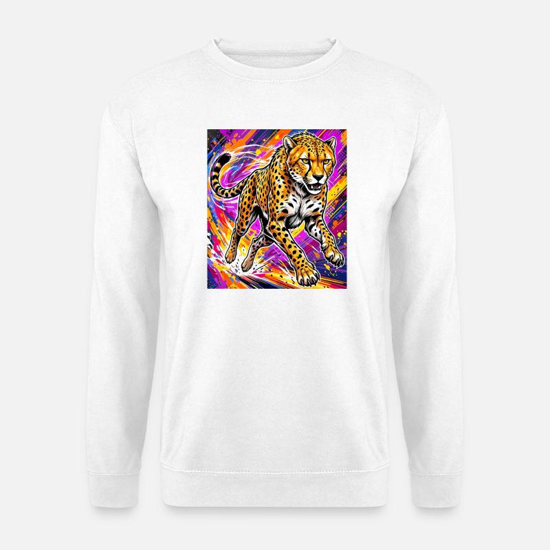 cheetah - Unisex Sweatshirt - white