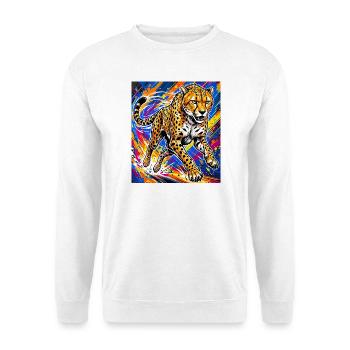 cheetah - Unisex Sweatshirt - white - Front