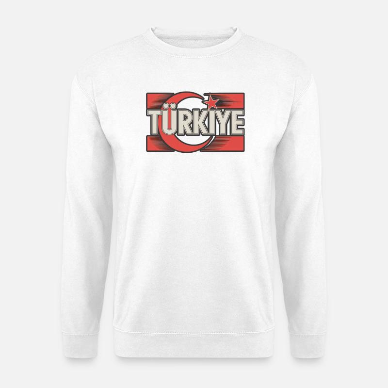 Türkiye - Unisex Pullover - Weiß