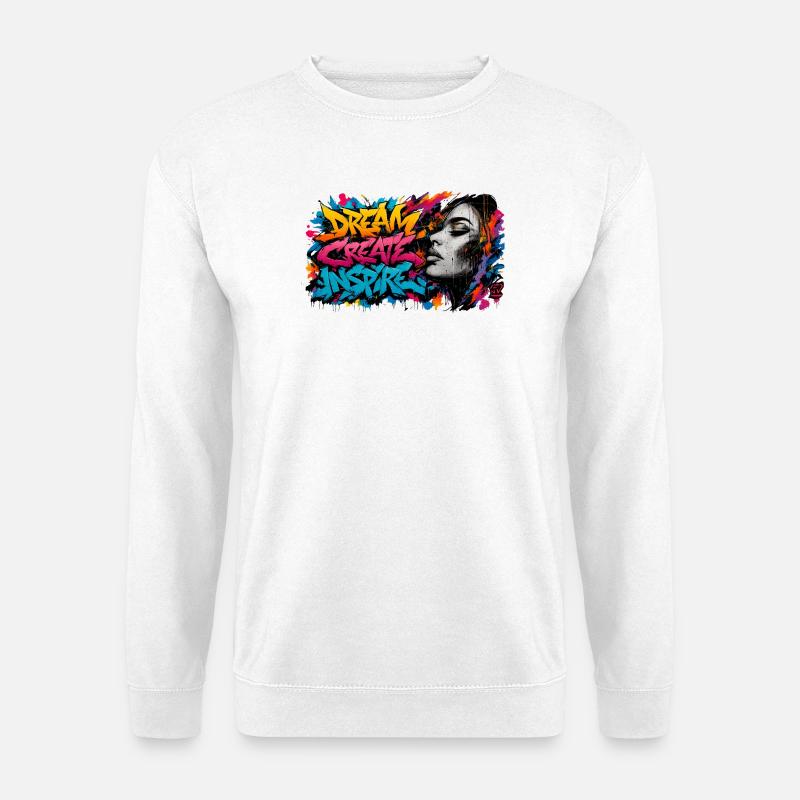 Dream Creative Inspire - Unisex Sweatshirt - white