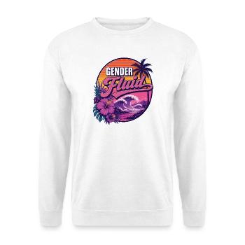 Pride Month LGBTQ -  Gender Fluid - Unisex Sweatshirt - white - Front