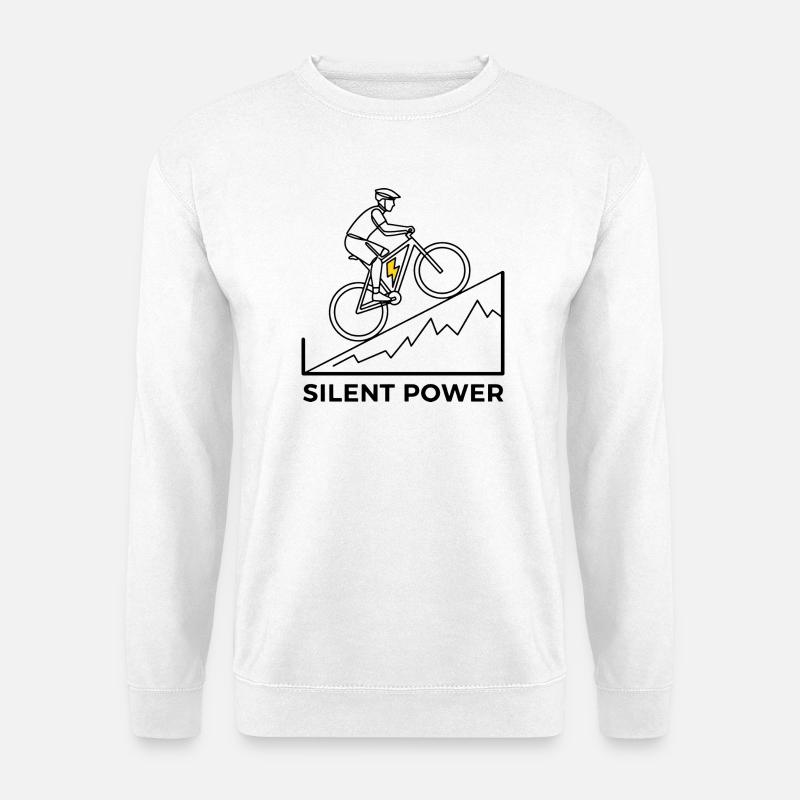 Montée éclair - Sweat-shirt Unisexe - blanc