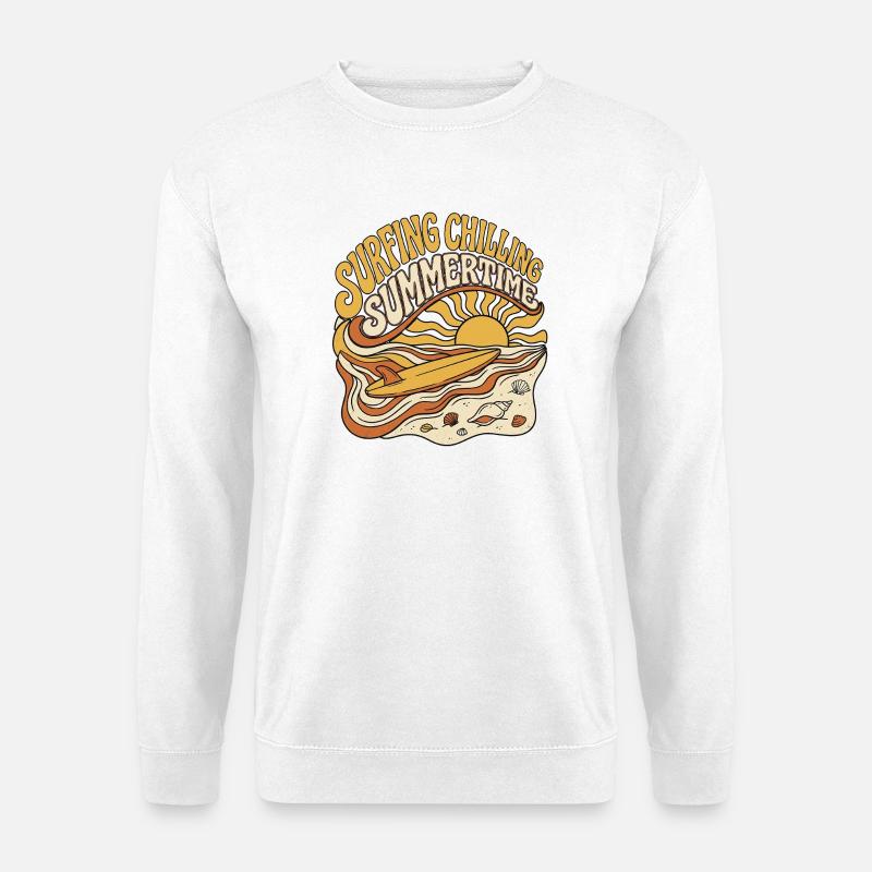 Surfen Gehen - Unisex Pullover - Weiß