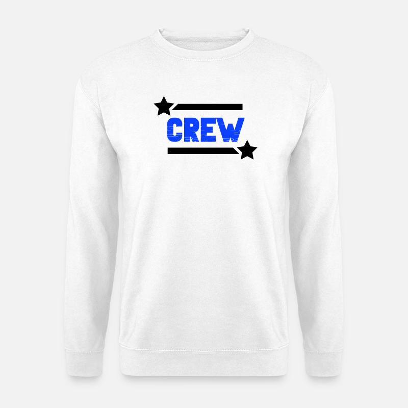 crew_-2- - Unisex Sweatshirt - white