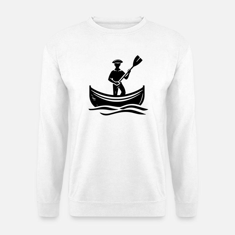 Kapitän Boot - Unisex Pullover - Weiß