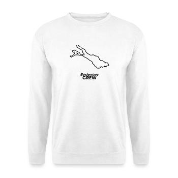 Bodensee Crew T-Shirt See Fan Geschenk - Unisex Pullover - Weiß - Vorne