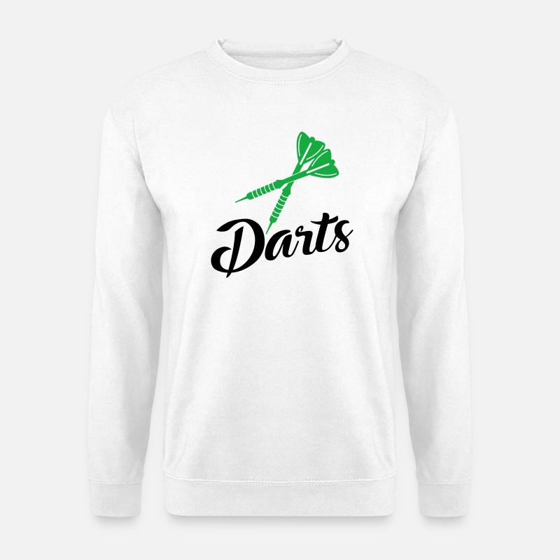 darts - Unisex Pullover - Weiß