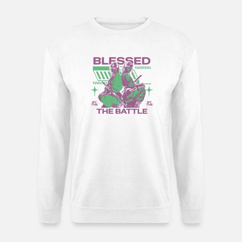 by the Battle Duo - Unisex Pullover - Weiß