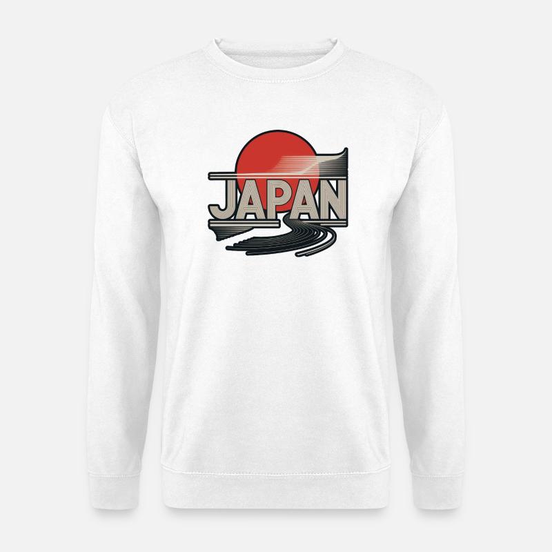 Japan - Unisex Pullover - Weiß