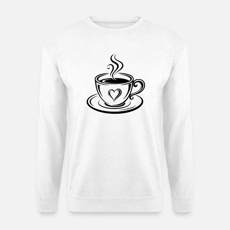 Coffee Mug - Unisex Sweatshirt - white