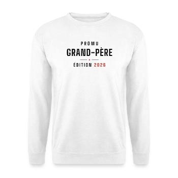 Grand-Père Edition 2026 - Sweat-shirt Unisexe - blanc - Devant