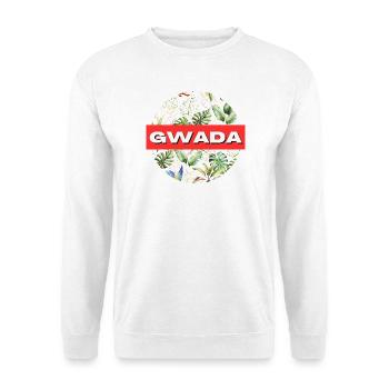 Gwada T-Shirt Gift Humor - Unisex Sweatshirt - white - Front