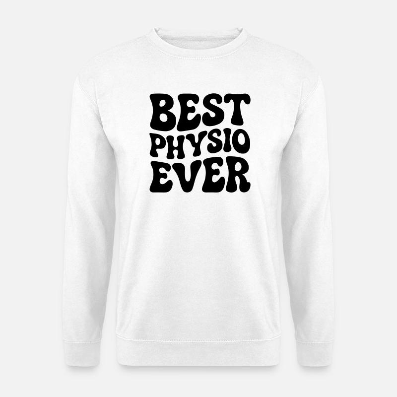 Bester Physiotherapeut - Unisex Pullover - Weiß