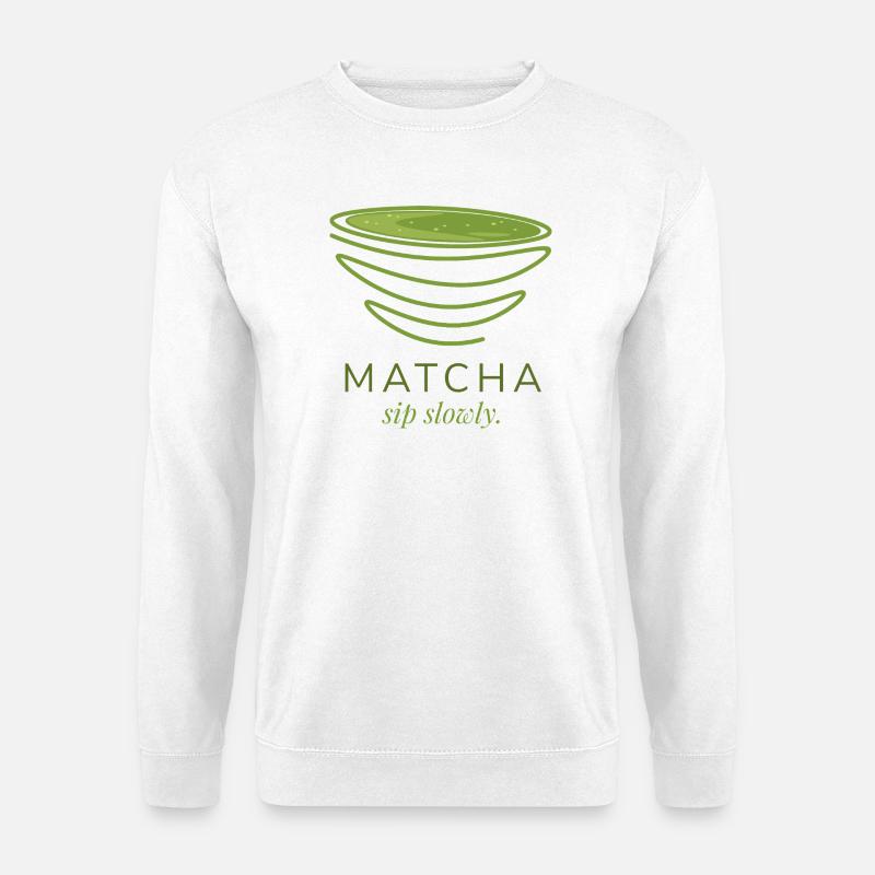 Matcha - Unisex Pullover - Weiß