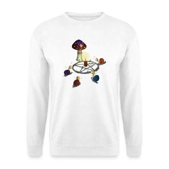 Gloire à l’escargot - Sweat-shirt Unisexe - blanc - Devant
