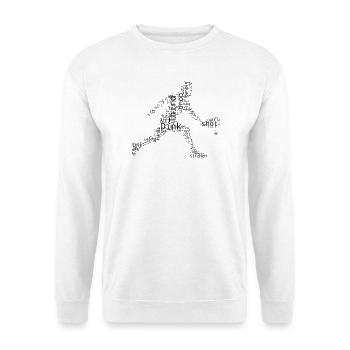 Idée de scène de pickleball pour les fans de joueurs de pickleball - Sweat-shirt Unisexe - blanc - Devant