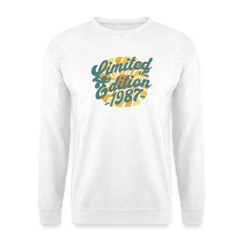 Limited Edition 1987 Birthday - Unisex Sweatshirt - white - Front