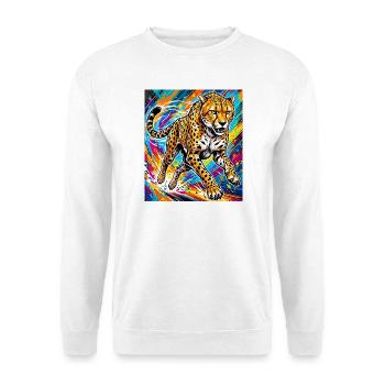 cheetah - Unisex Sweatshirt - white - Front
