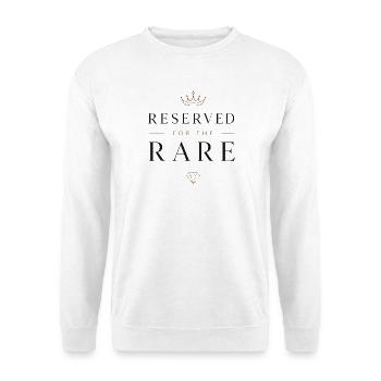 Luxury Minimalism Reserved For The Rare Design - Unisex Sweatshirt - white - Front