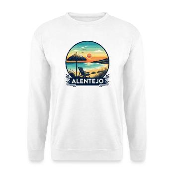 Alentejo Portugal Urlaub Erholungsreise - Unisex Pullover - Weiß - Vorne