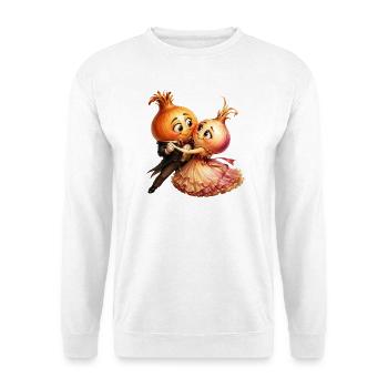 Zwiebeln tanzend - Unisex Pullover - Weiß - Vorne