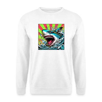 Shark - Unisex Sweatshirt - white - Front