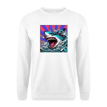 Shark - Unisex Sweatshirt - white - Front