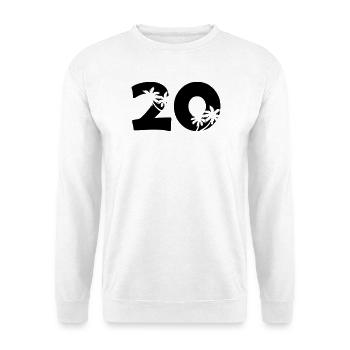 20 - Unisex Sweatshirt - white - Front