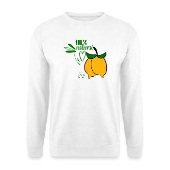 Lemons - Unisex Sweatshirt - white - Front